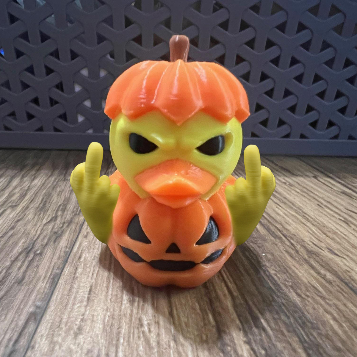 🤣Middle Finger Pumpkin Ducks