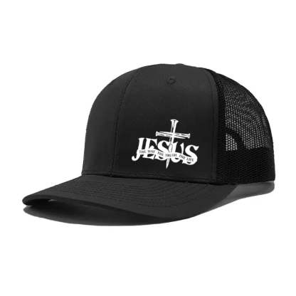 🔥LAST DAY 49% OFF- 🙏 Inspirational Jesus Cross Mesh Trucker Hat