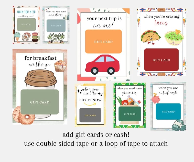 🎄📚Christmas Gift Card Book - 🎁Surprises On Every Page📚Hardcover & Durability Line(♻️Free PDF Included!)