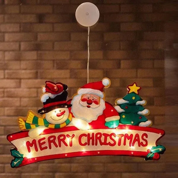 Festival Must-Have🎄Christmas Window Hanging Lights🎁🎁BUY 2 GET 1 FREE