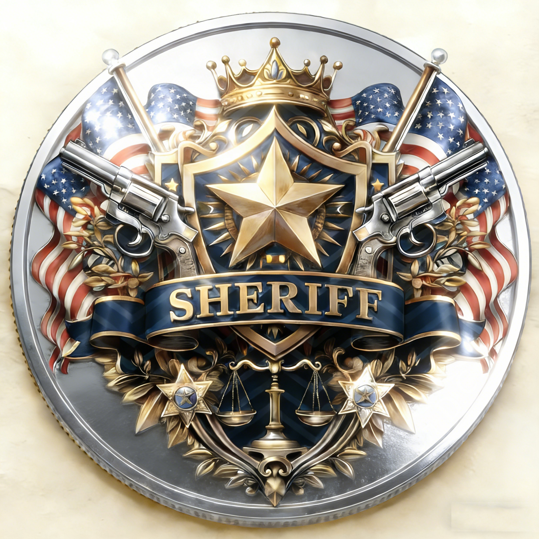SHERIFF • WESTERN LAW COIN