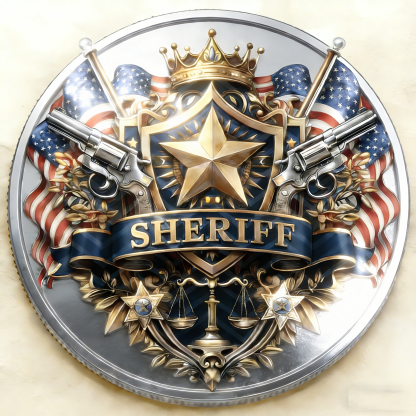 SHERIFF • WESTERN LAW COIN