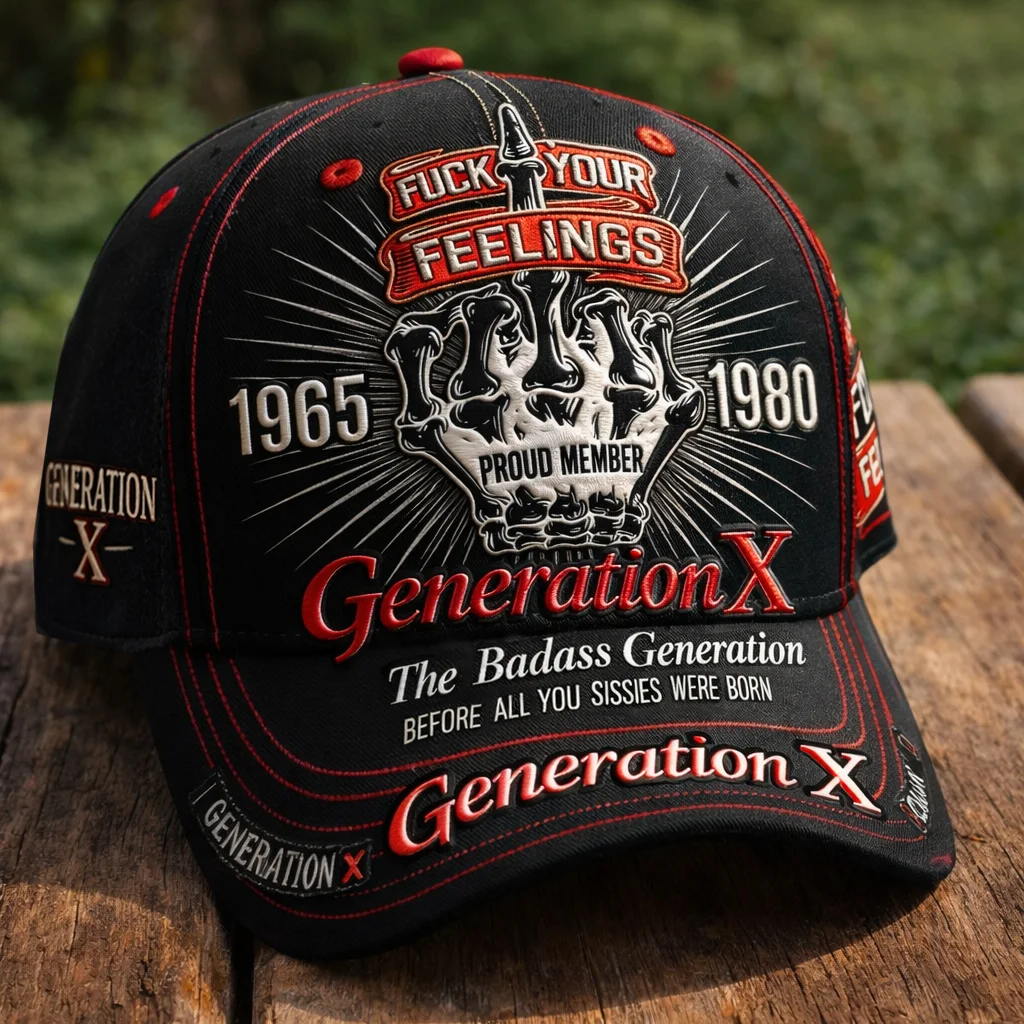 🏆2026 Flash Sale 50% OFF - ✨Generation X Print Casual Hat