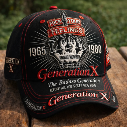 🏆2026 Flash Sale 50% OFF - ✨Generation X Print Casual Hat