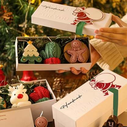 🎅Christmas three-piece scented candle gift set🦌