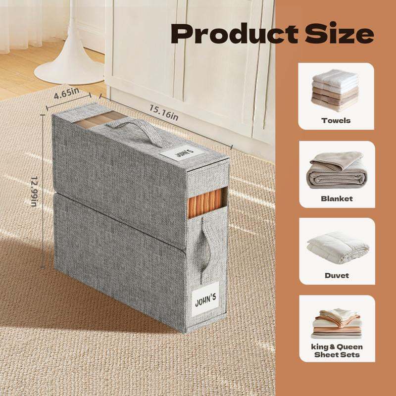 Multi-Use Storage Bags 4Pack Dustproof Organizer For Bedding Quilts Blankets