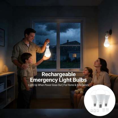 3-Pack / 6-Pack Rechargeable Emergency Light Bulbs 💡
