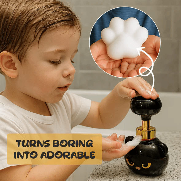 🐾 Cute Cat Paw Hand Soap – Fun Foaming Hand Wash for Kids & Adults