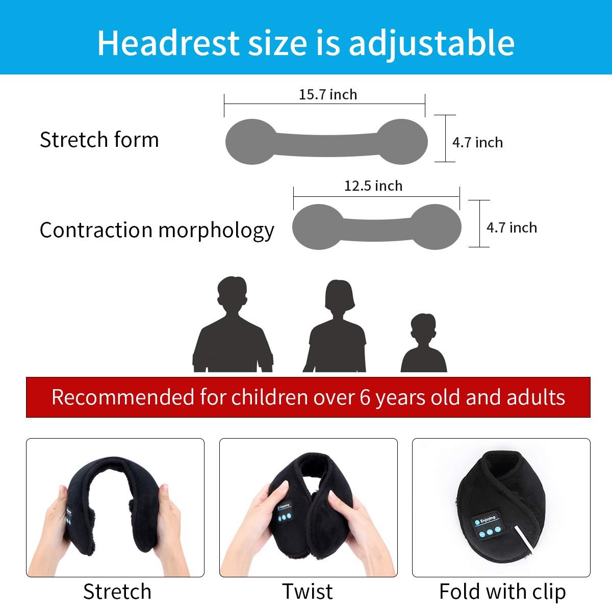 🎄Early Christmas Sale 49% OFF - Bluetooth Headphones Warmer Ear Muffs