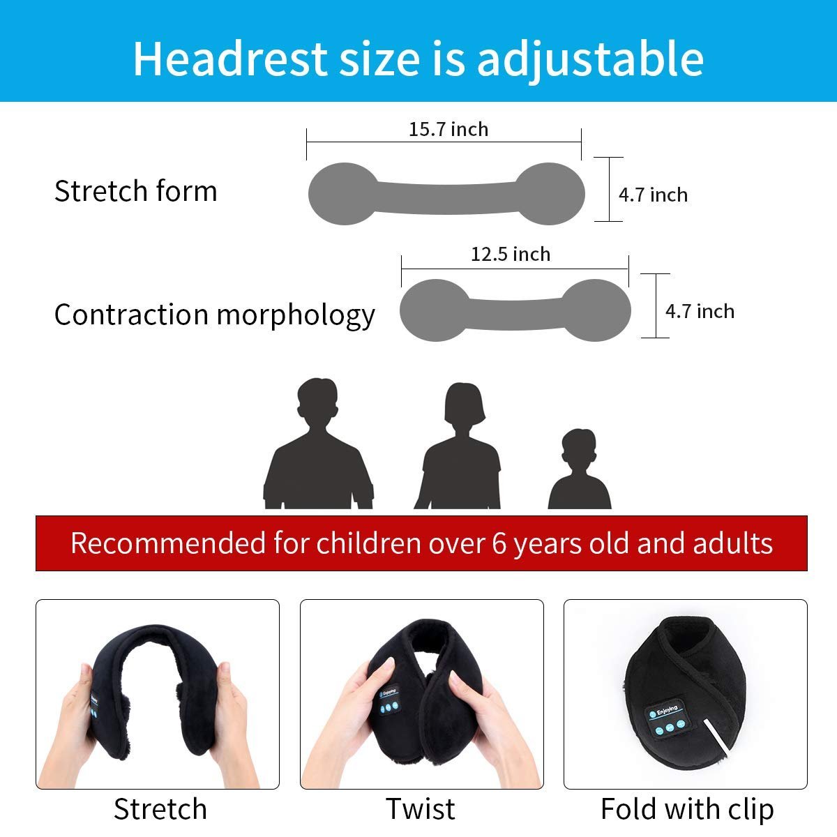 🎄Early Christmas Sale 49% OFF - Bluetooth Headphones Warmer Ear Muffs