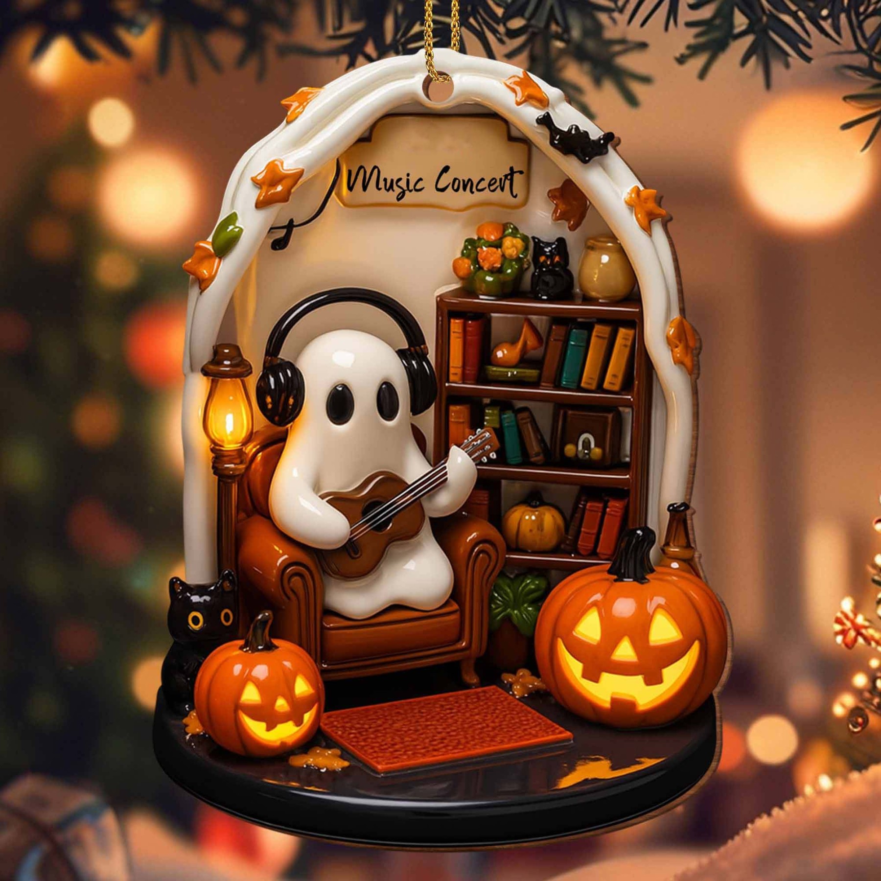 👻 Halloween Spooky Ornament 🎃