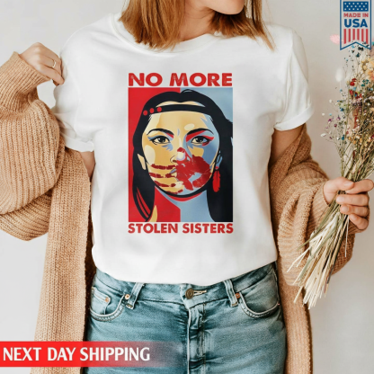 No More Stolen Sisters Red Hand Unisex T-shirt