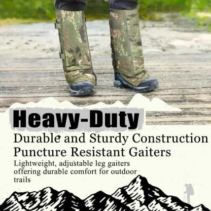 🔥🔥🔥Outdoor leg protectors with snake protection and a neutral design to prevent bites to the groin. Adjustable for hunting, exploration, hiking, and farm work. Made of durable, abrasion-resistant, high-performance fabric.-JKL