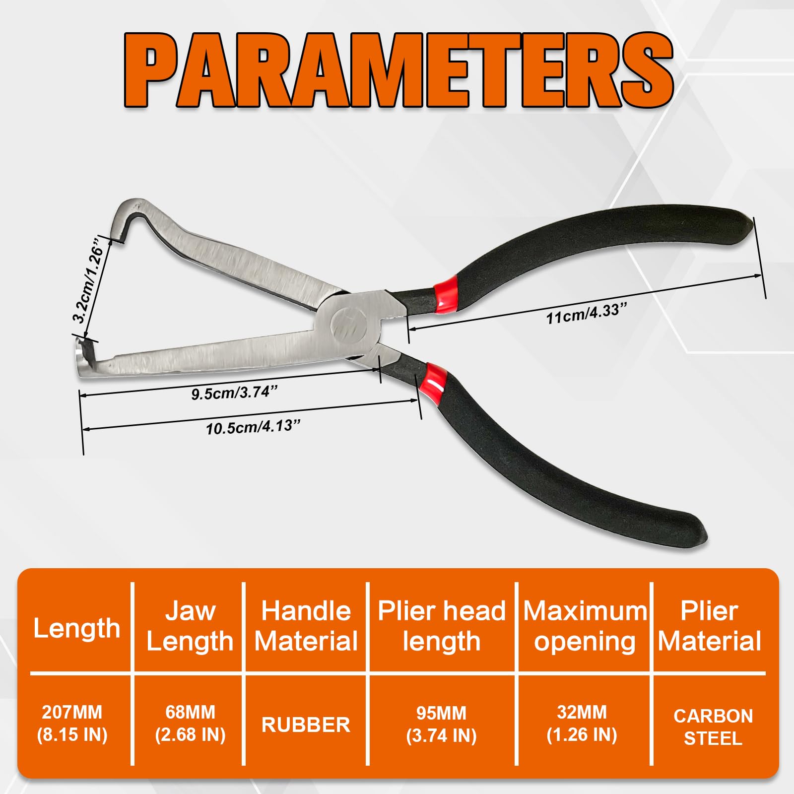 Eptchn Electrical Disconnect Pliers Automotive Specialty Tool