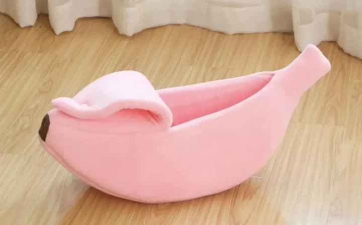 Cat Banana Bed and House Extra Large