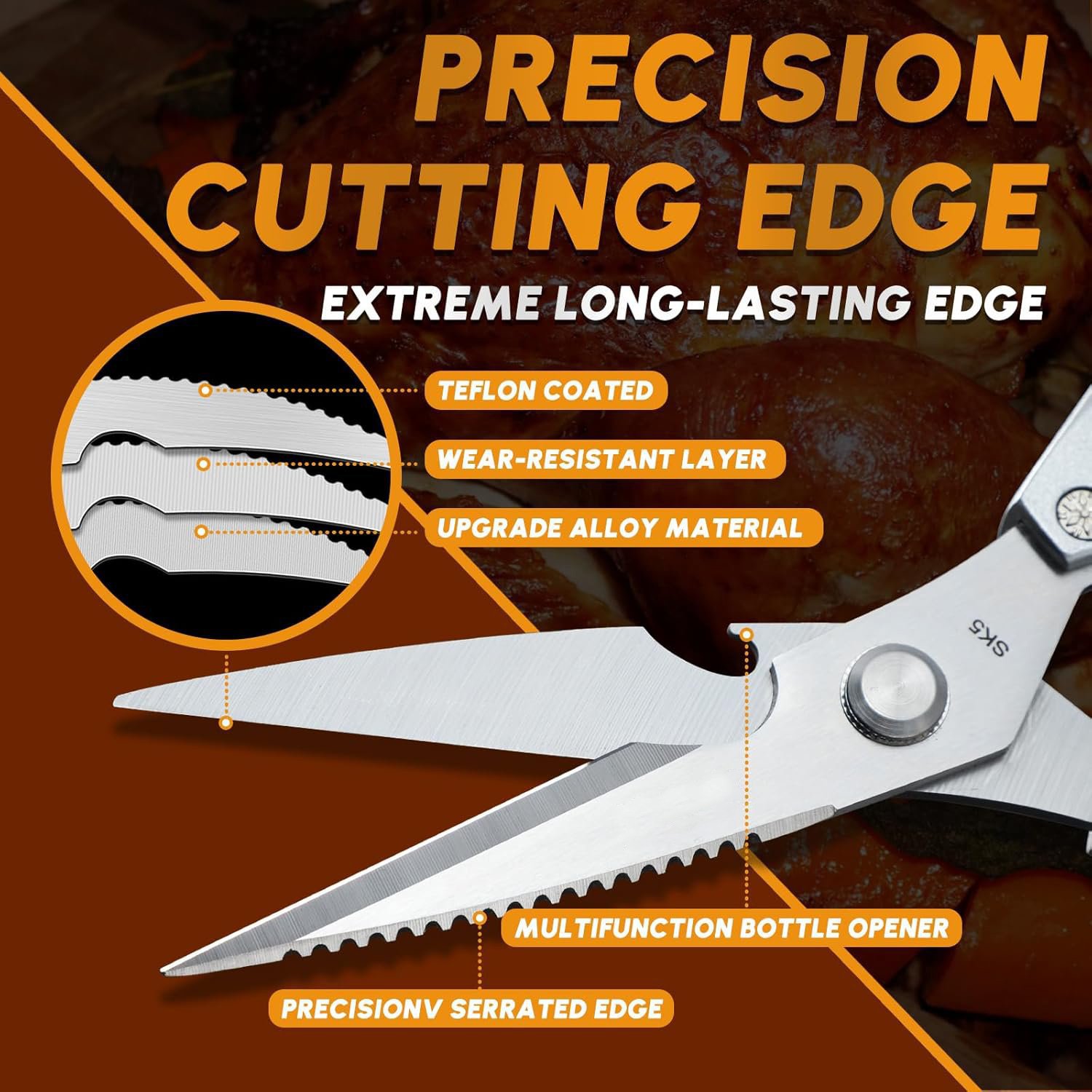 🔥2025 Kitchen Hot Sale 🔥Kitchen Scissors All Purpose