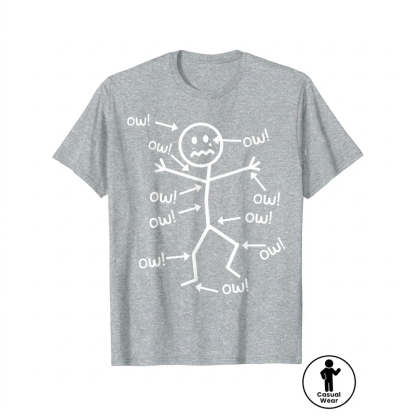 2026 Hot Sale - Humorous Chronic Pain Awareness T Shirt