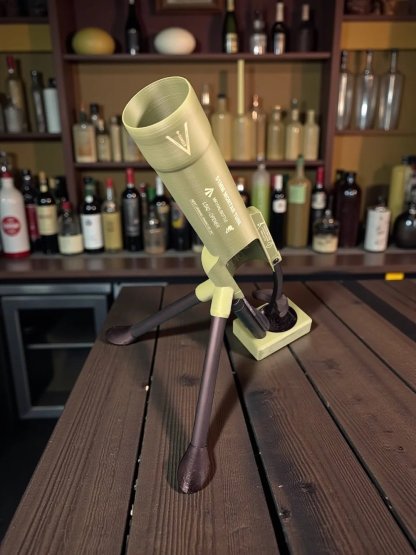🚀 51mm Beer Bottle Mortar Bottle Opener 🍻🔥Novelty Cap-Launching Desk & Bar Accessory 🎉