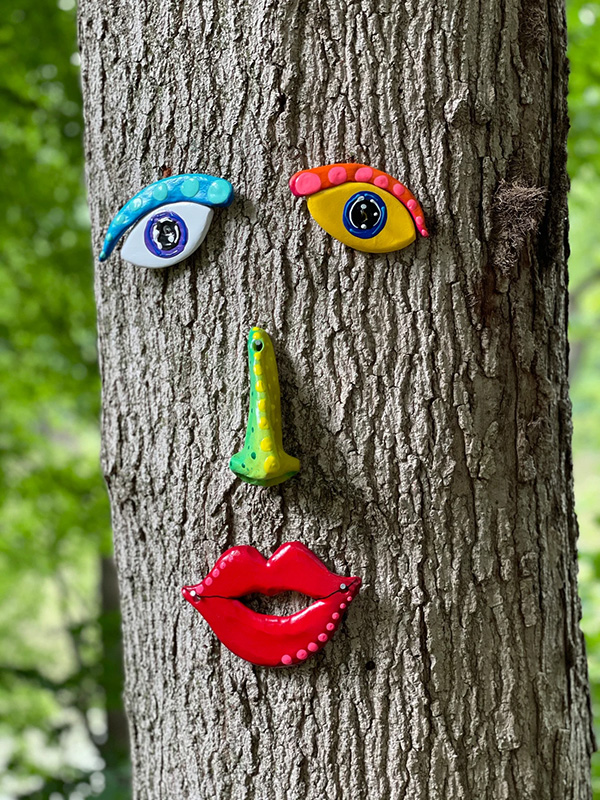 Tree Face,Tree Decor