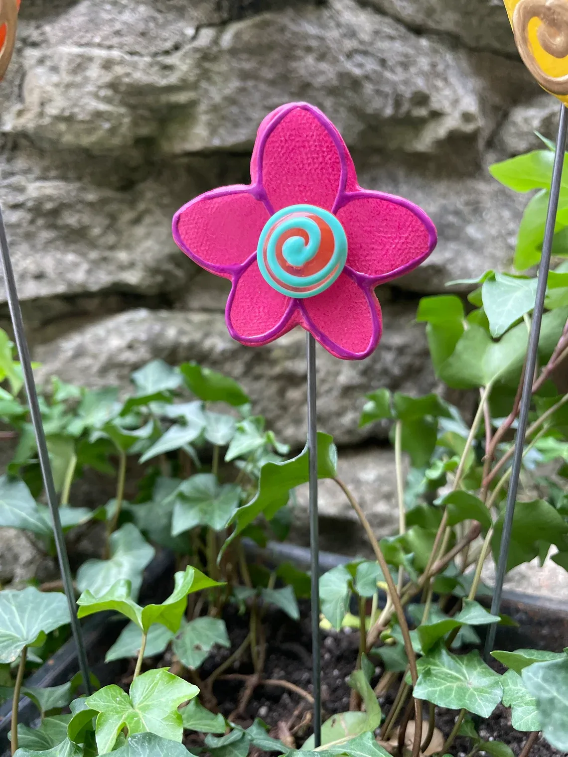 Hummingbird Garden Artistic Potted Plants