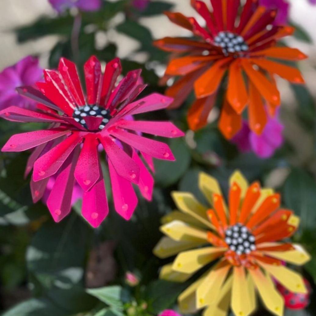 Metal Sunflower Garden Decoration