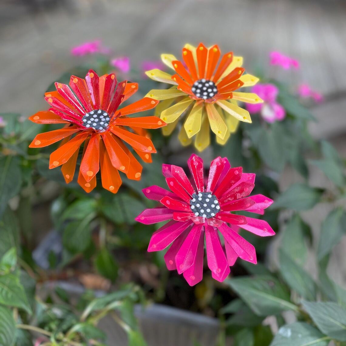 Metal Sunflower Garden Decoration