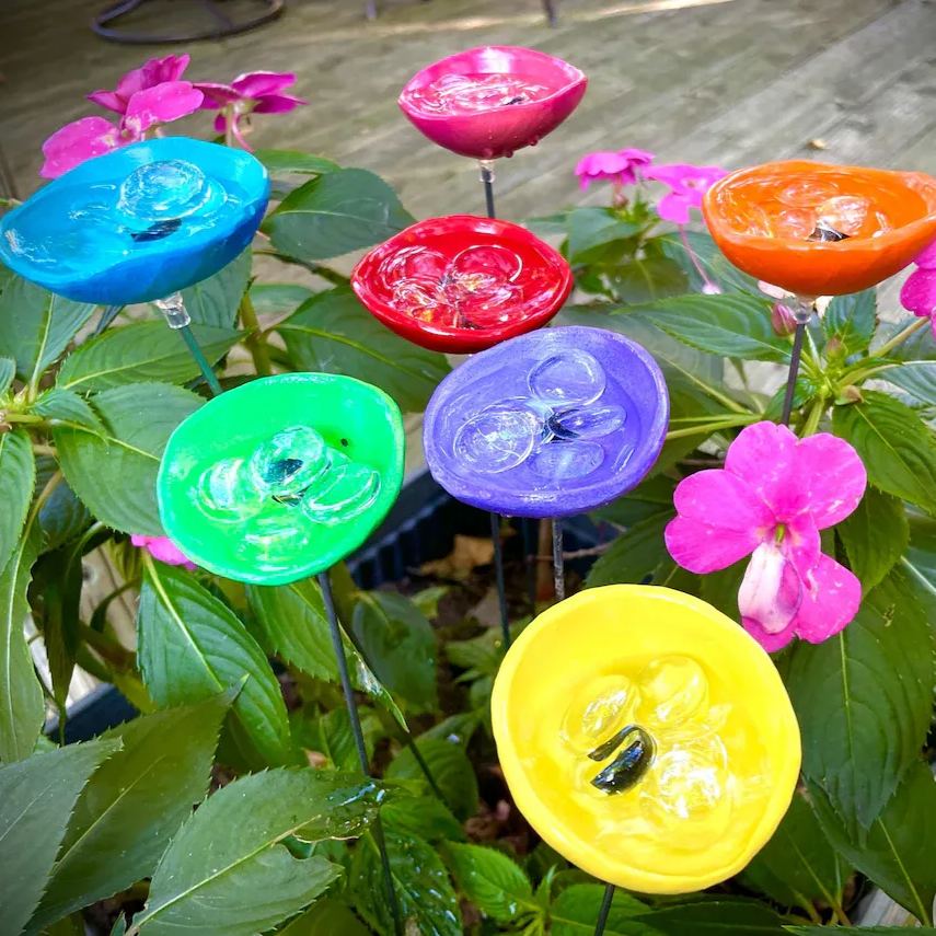 Insect water dispenser, garden art