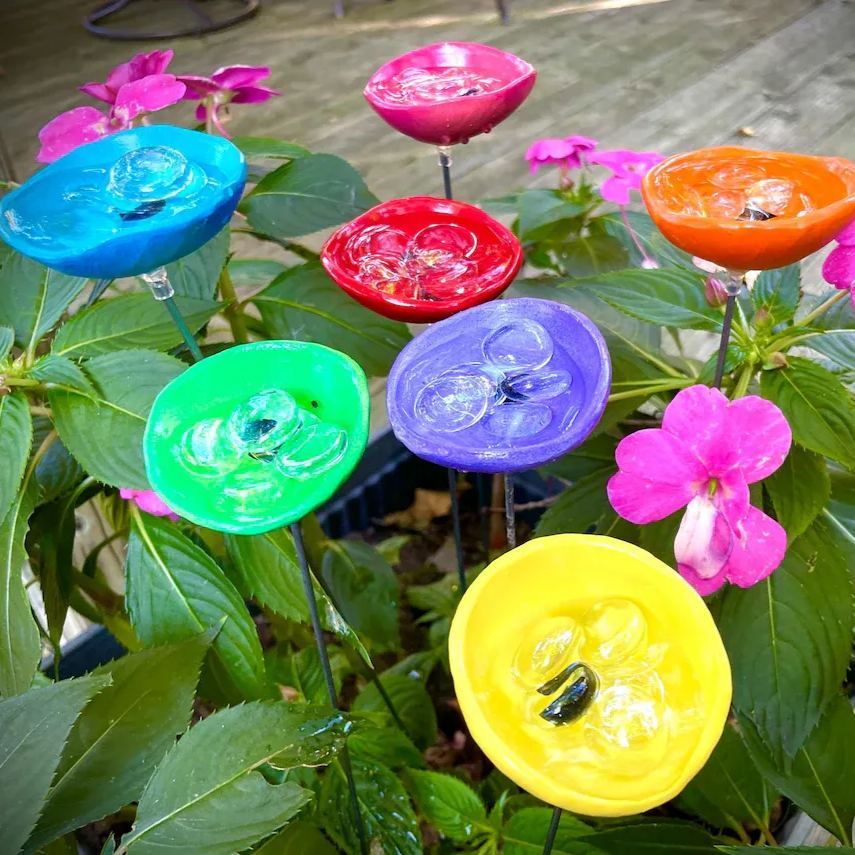 Insect water dispenser, garden art