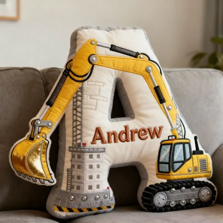 Personalized Letter-Customized Name Decorations, Fun 3d Printed Pillows - Free Customization