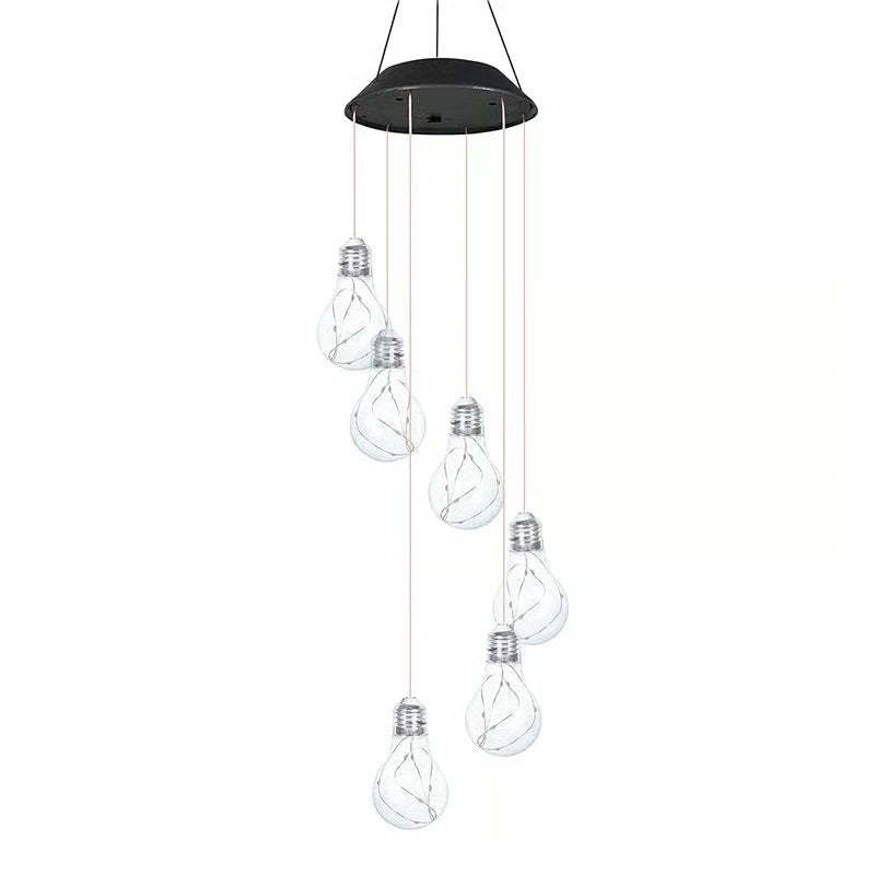 Colorful LED Solar-Powered Light Bulb Wind Chimes (🔥2025 BEST GIFT TO FAMILY🔥)