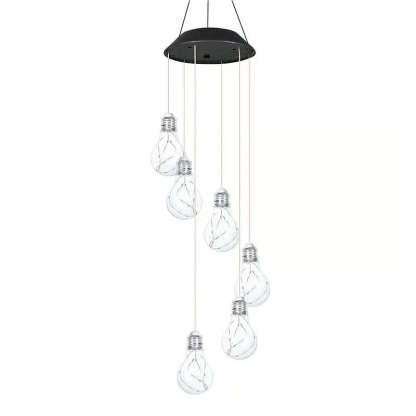 Colorful LED Solar-Powered Light Bulb Wind Chimes (🔥2025 BEST GIFT TO FAMILY🔥)