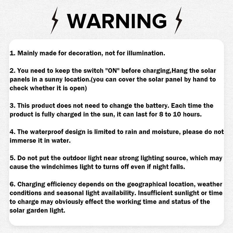 Colorful LED Solar-Powered Light Bulb Wind Chimes (🔥2025 BEST GIFT TO FAMILY🔥)