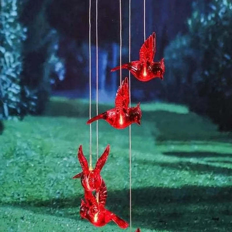 Colorful LED Solar-Powered Light Bulb Wind Chimes (🔥2025 BEST GIFT TO FAMILY🔥)