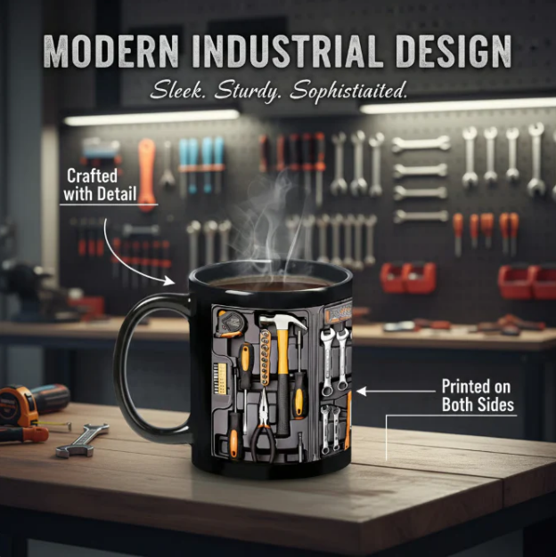 ⚡CYBER MONDAY SALE🔧⚡The Ultimate Mechanic's Toolbox Mug🍵