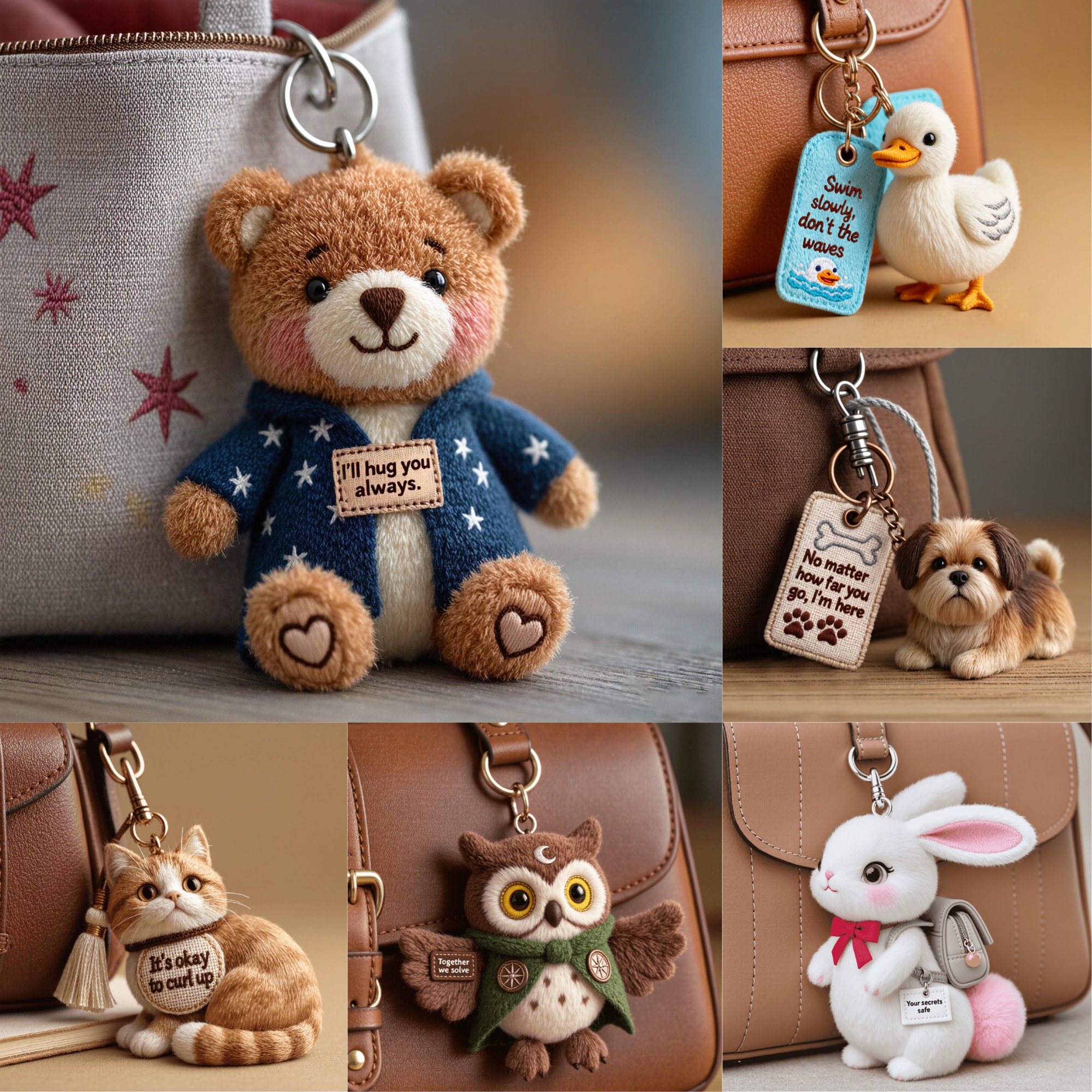🥰Emotional Support-Bag Pendant