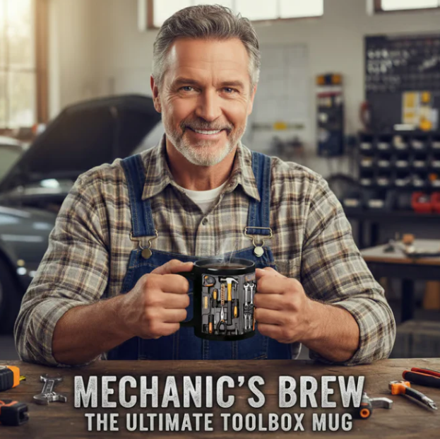 ⚡CYBER MONDAY SALE🔧⚡The Ultimate Mechanic's Toolbox Mug🍵
