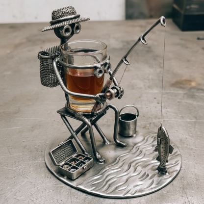 Fishing Buddy Shot Glass Holder