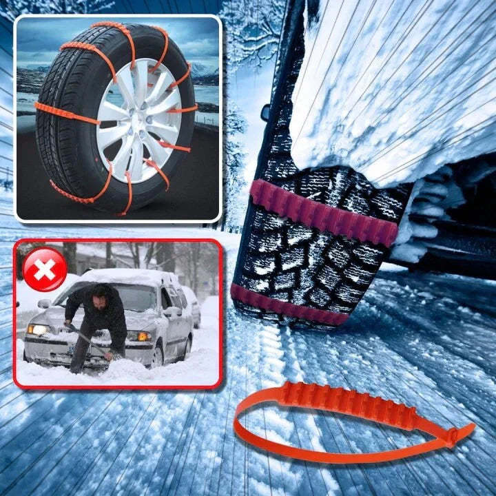🔥2025 Winter Hot Sale🔥Universal reusable emergency snow chains