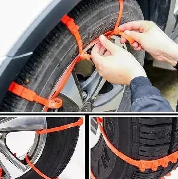 🔥2025 Winter Hot Sale🔥Universal reusable emergency snow chains