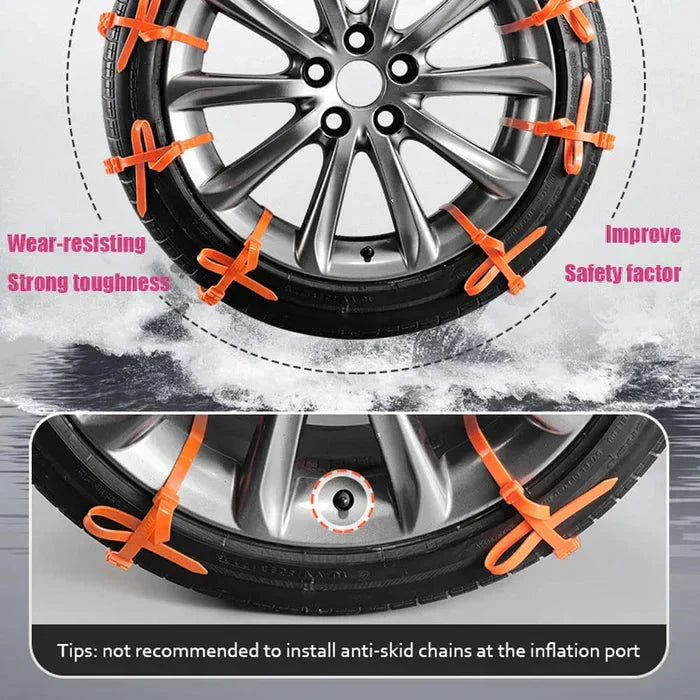 🔥2025 Winter Hot Sale🔥Universal reusable emergency snow chains