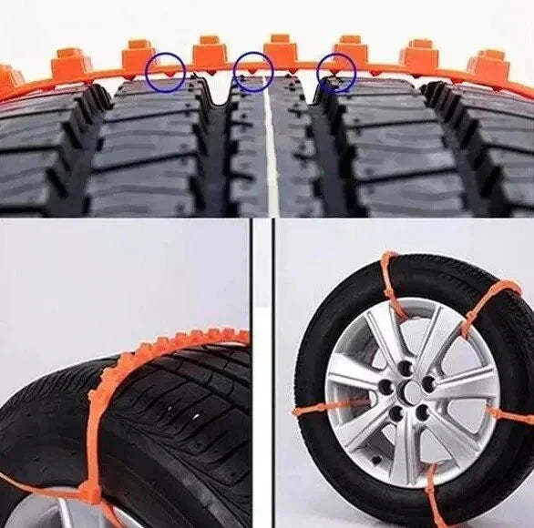 🔥2025 Winter Hot Sale🔥Universal reusable emergency snow chains