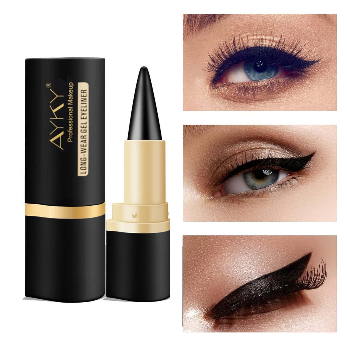 ❤️Viral profession Kajal Eyeliner Pen Gel - Quick Drying Formula Eye Liner