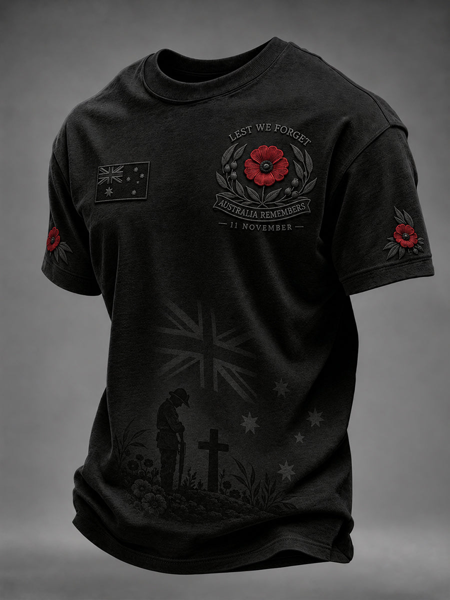 Men's Remembrance Day Short Sleeve T-Shirt