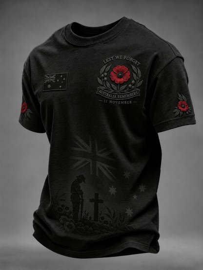 Men's Remembrance Day Short Sleeve T-Shirt
