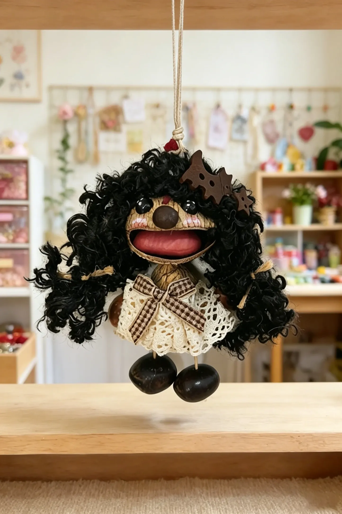 Pod Doll Pendant Trendy Car Ornament and Travel Souvenir