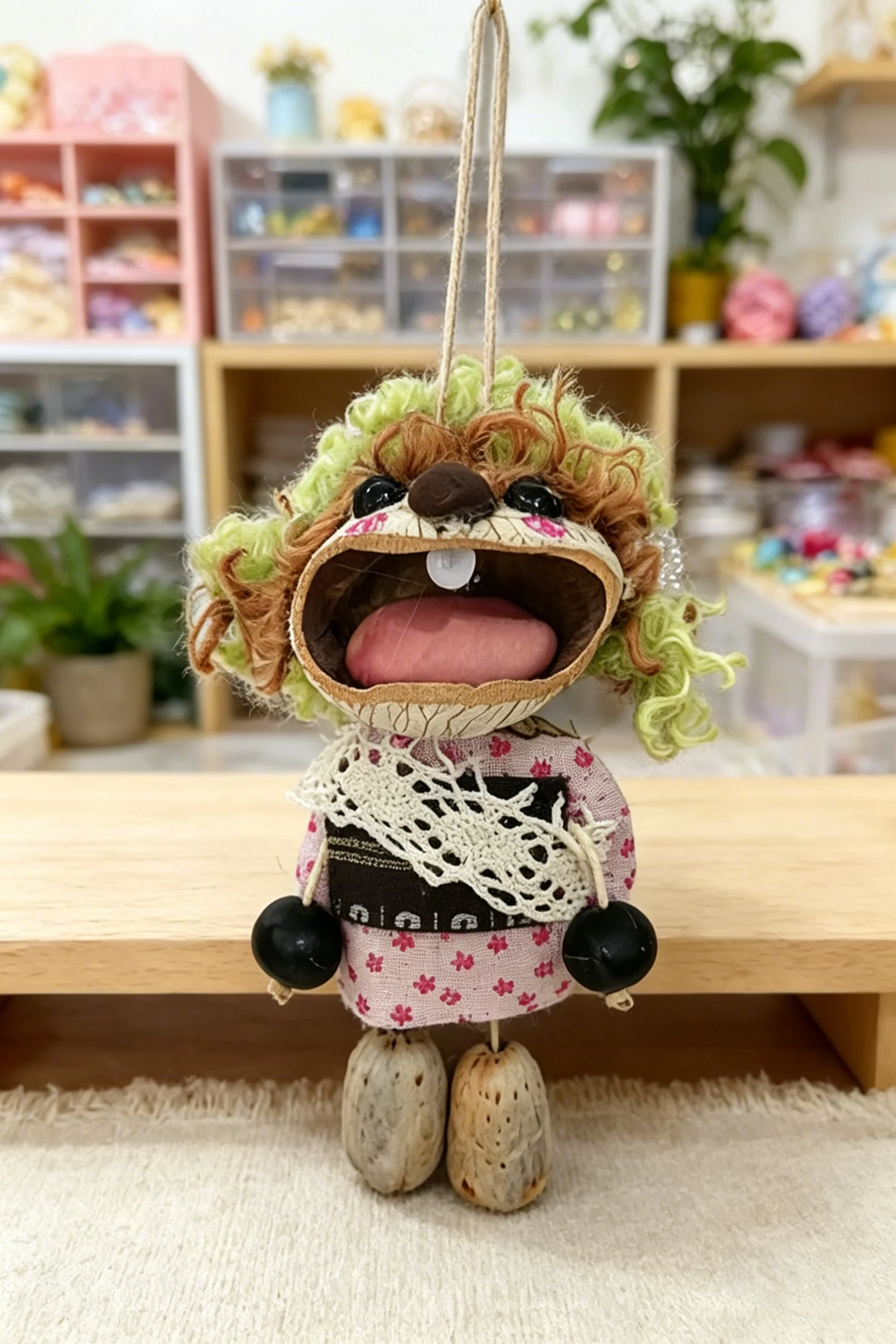 Pod Doll Pendant Travel Souvenir Trendy Car Decoration Ornament Creative Gift