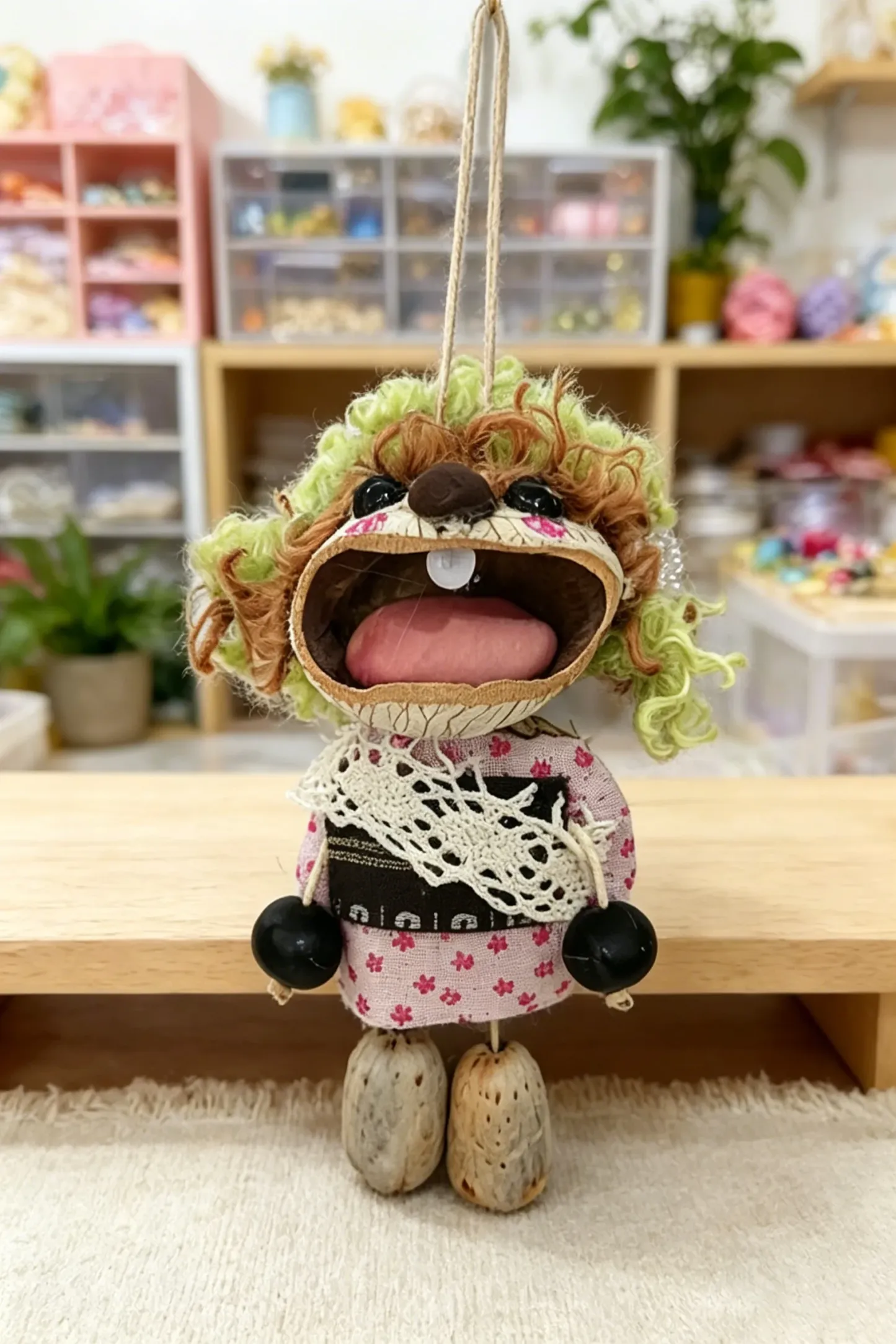 Pod Doll Pendant Travel Souvenir Trendy Car Decoration Ornament Creative Gift