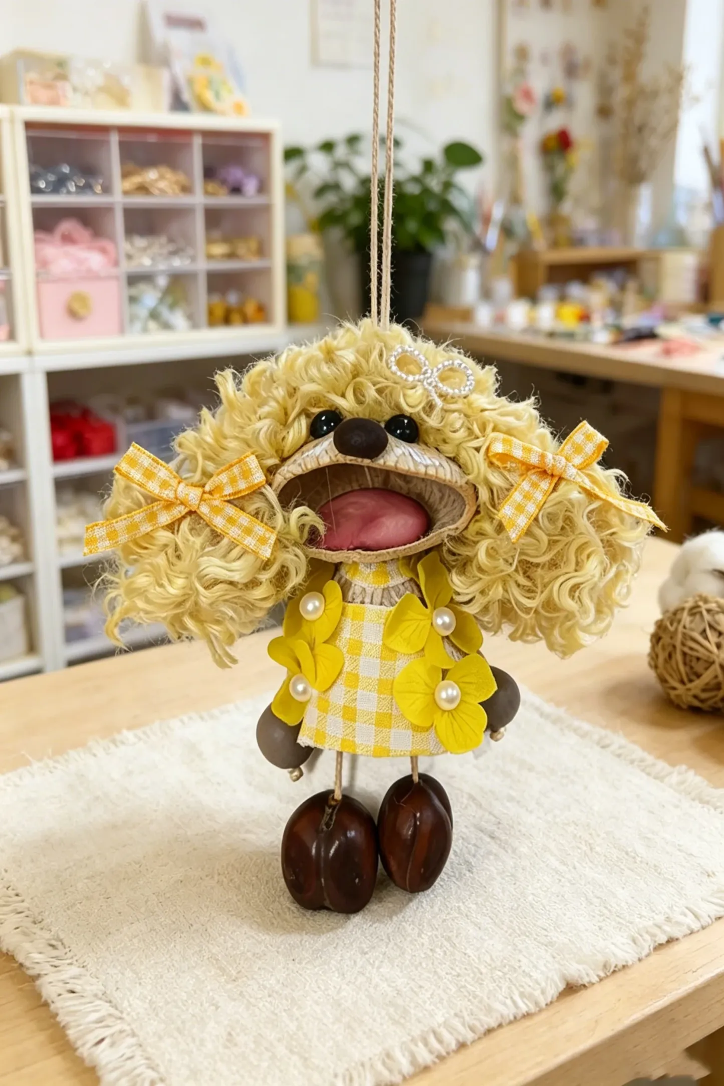 Pod Doll Pendant Travel Souvenir Trendy Car Decoration Ornament Creative Gift