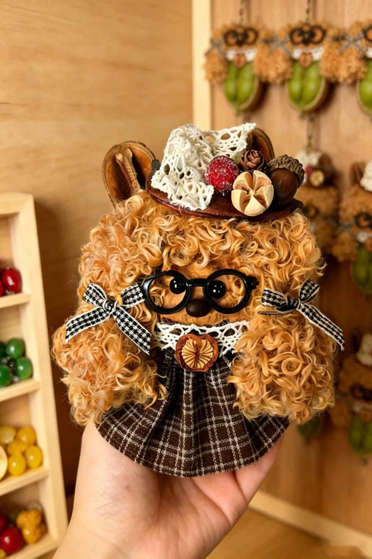 Pod Doll Pendant Trendy Car Ornament and Travel Souvenir