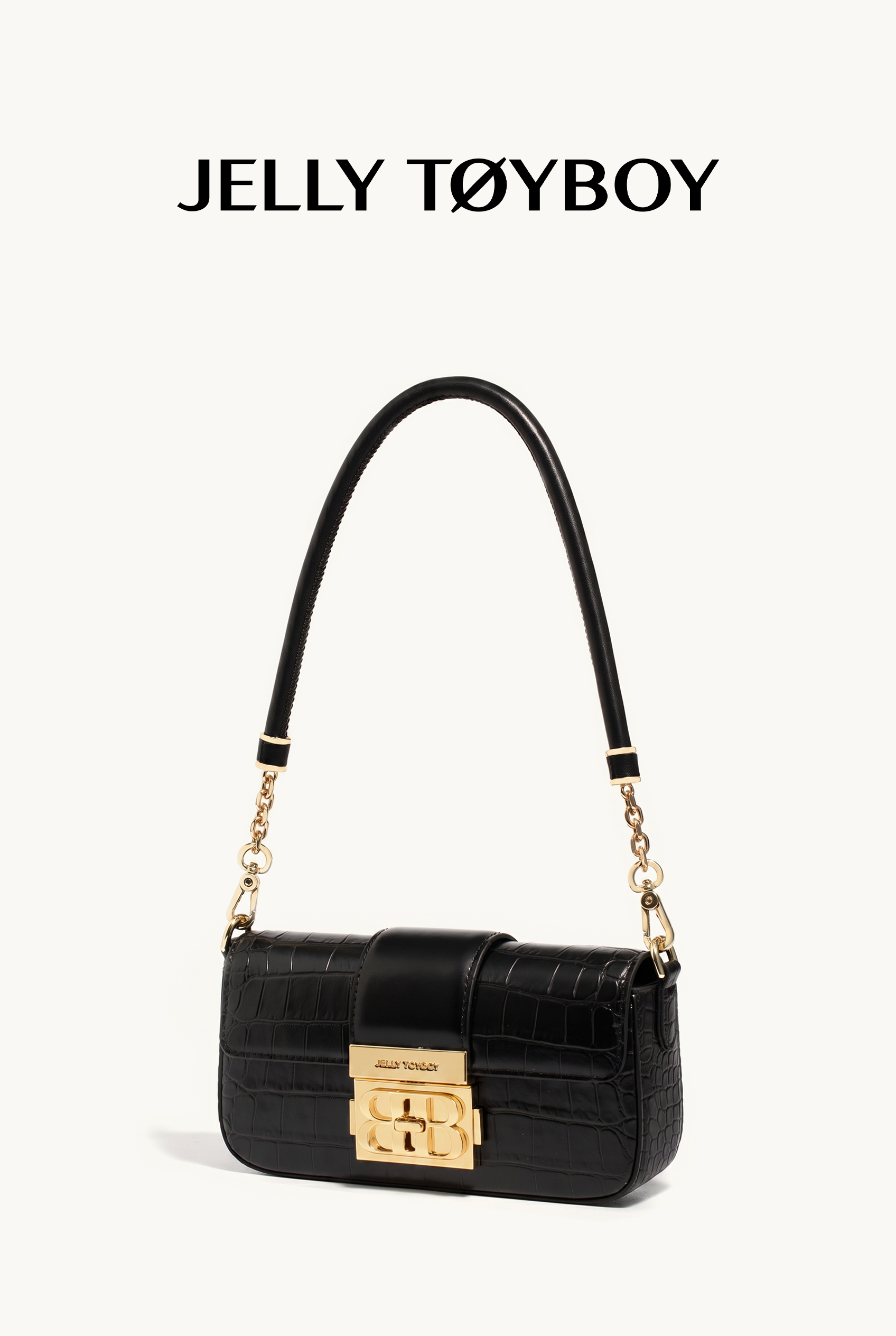 Jellytoyboy women small work luxury cross-body armpit bag | JTB harmonica bag.